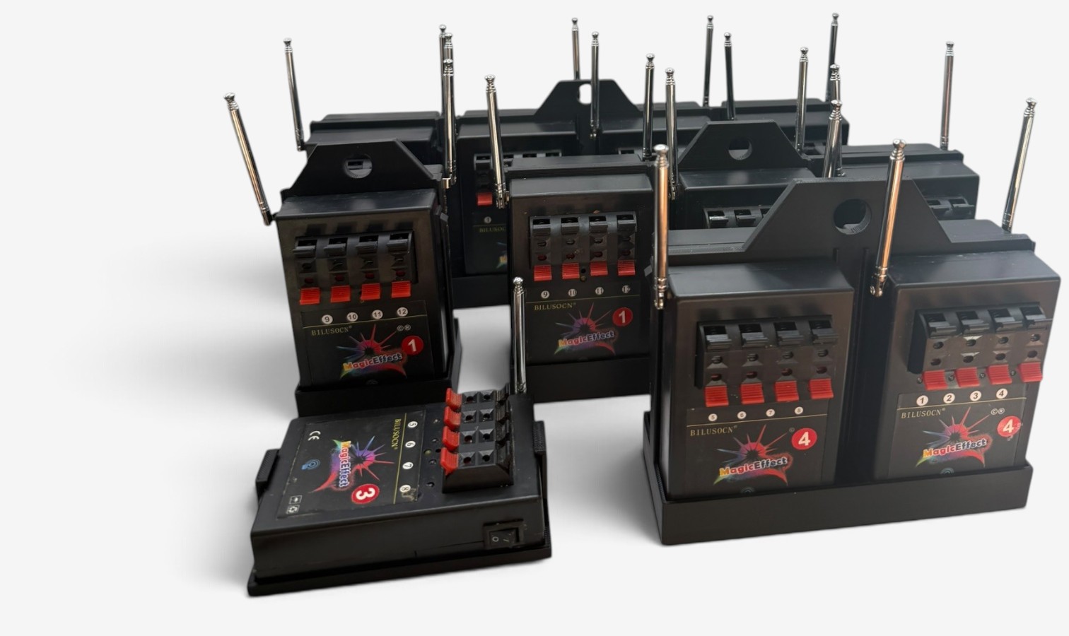 RF Caddy lineup with Bilusocn firing modules